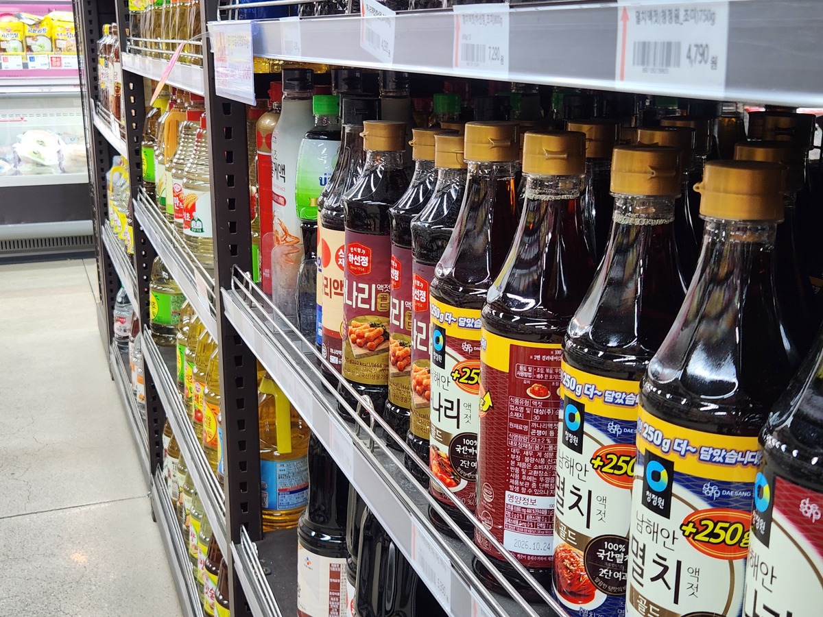 조미료 원가 절감에 활용되는 멸치액젓